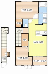 ラピスラズリの物件間取画像